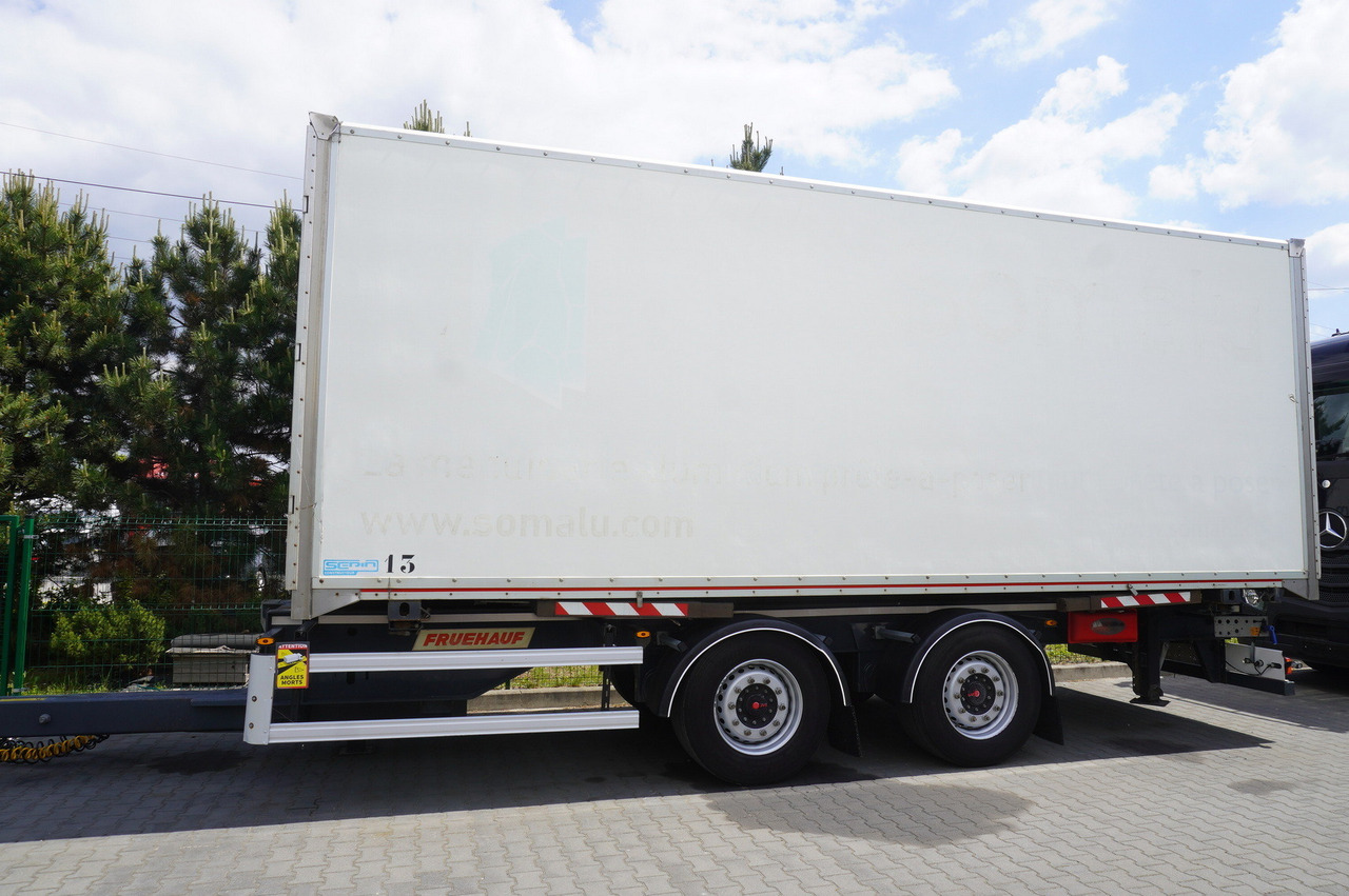 Fruehauf passthrough box trailer 18 EPAL / 2021 / SAF axles - Príves skriňové: obrázok 2 Fruehauf passthrough box trailer 18 EPAL / 2021 / SAF axles - Príves skriňové: obrázok 2