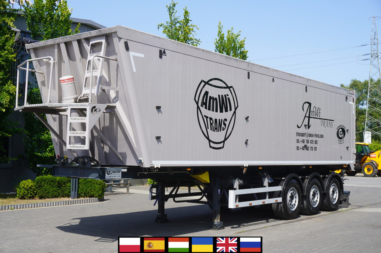GRAS GS tipper / 52 m3 semi-trailer! / 2023 / 3 units - Náves sklápěcí: obrázok 1 GRAS GS tipper / 52 m3 semi-trailer! / 2023 / 3 units - Náves sklápěcí: obrázok 1
