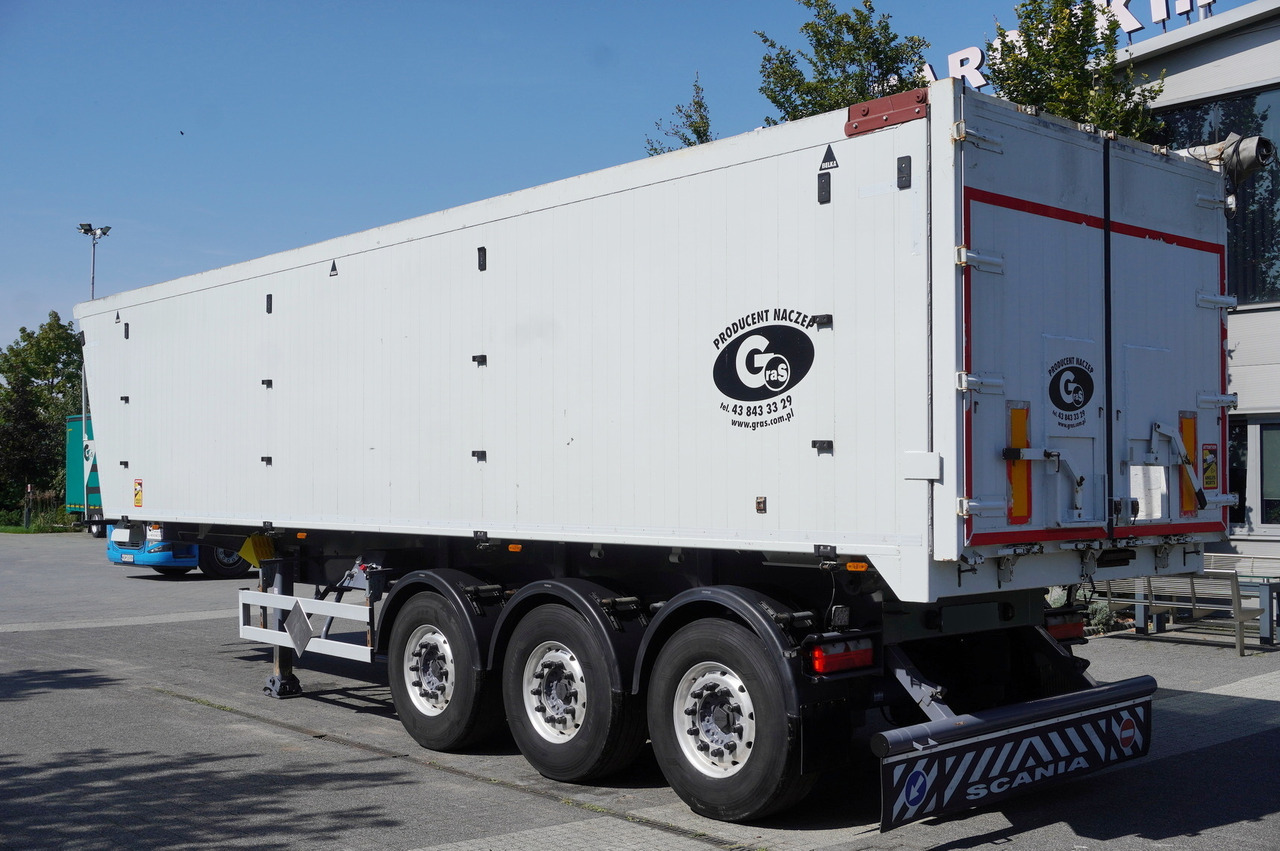 GRAS aluminum tipper semi-trailer 48 m³ - Náves sklápěcí: obrázok 3 GRAS aluminum tipper semi-trailer 48 m³ - Náves sklápěcí: obrázok 3