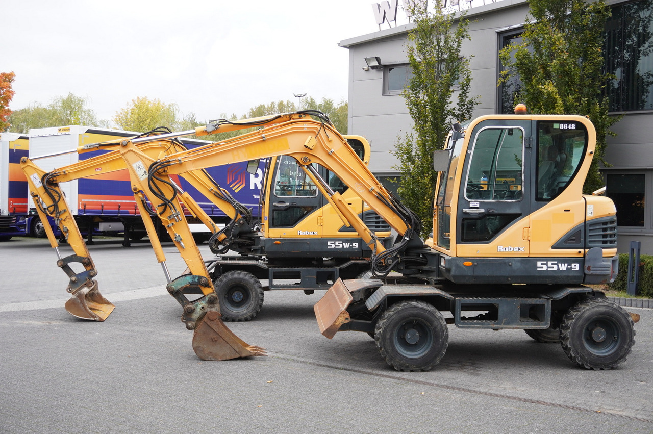 Hyundai Robex 55W-9 Wheeled Excavator 5.5t / 2pcs - Rýpadlo: obrázok 2 Hyundai Robex 55W-9 Wheeled Excavator 5.5t / 2pcs - Rýpadlo: obrázok 2