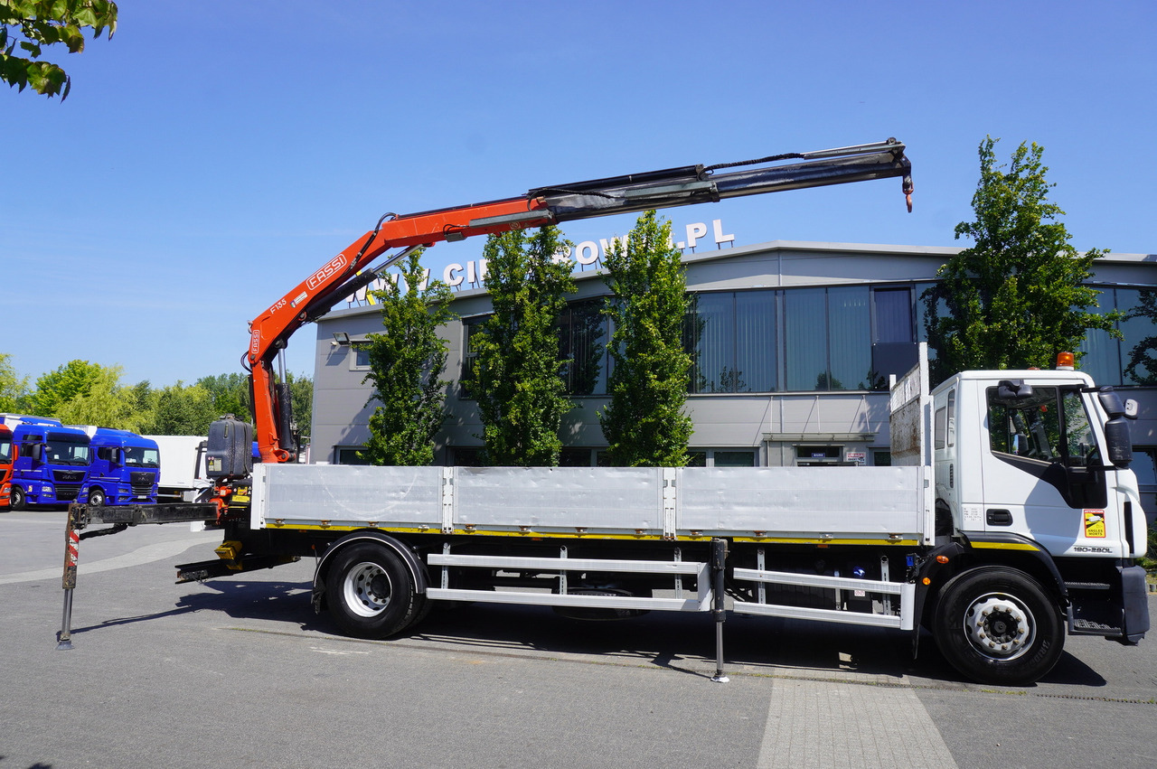 IVECO EUROCARGO 190-280L / FASSI F135A / 8 M / Lift cap. 5580 kg - Valníkový/ Plošinový nákladný automobil, Auto s hydraulickou rukou: obrázok 2 IVECO EUROCARGO 190-280L / FASSI F135A / 8 M / Lift cap. 5580 kg - Valníkový/ Plošinový nákladný automobil, Auto s hydraulickou rukou: obrázok 2