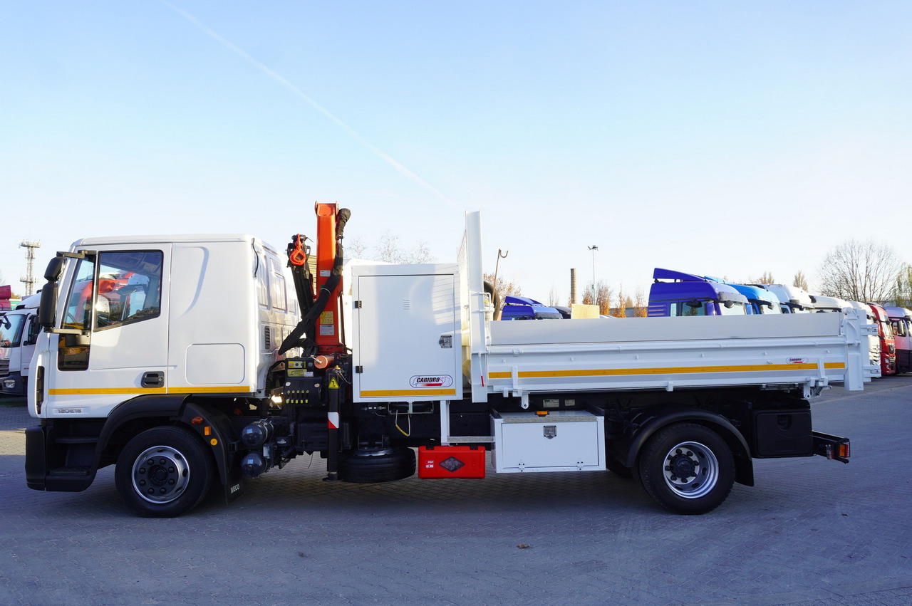 IVECO Eurocargo 120E18 Crane Palfinger / 3-way tipper / sleeper cab - Valníkový/ Plošinový nákladný automobil, Auto s hydraulickou rukou: obrázok 5 IVECO Eurocargo 120E18 Crane Palfinger / 3-way tipper / sleeper cab - Valníkový/ Plošinový nákladný automobil, Auto s hydraulickou rukou: obrázok 5