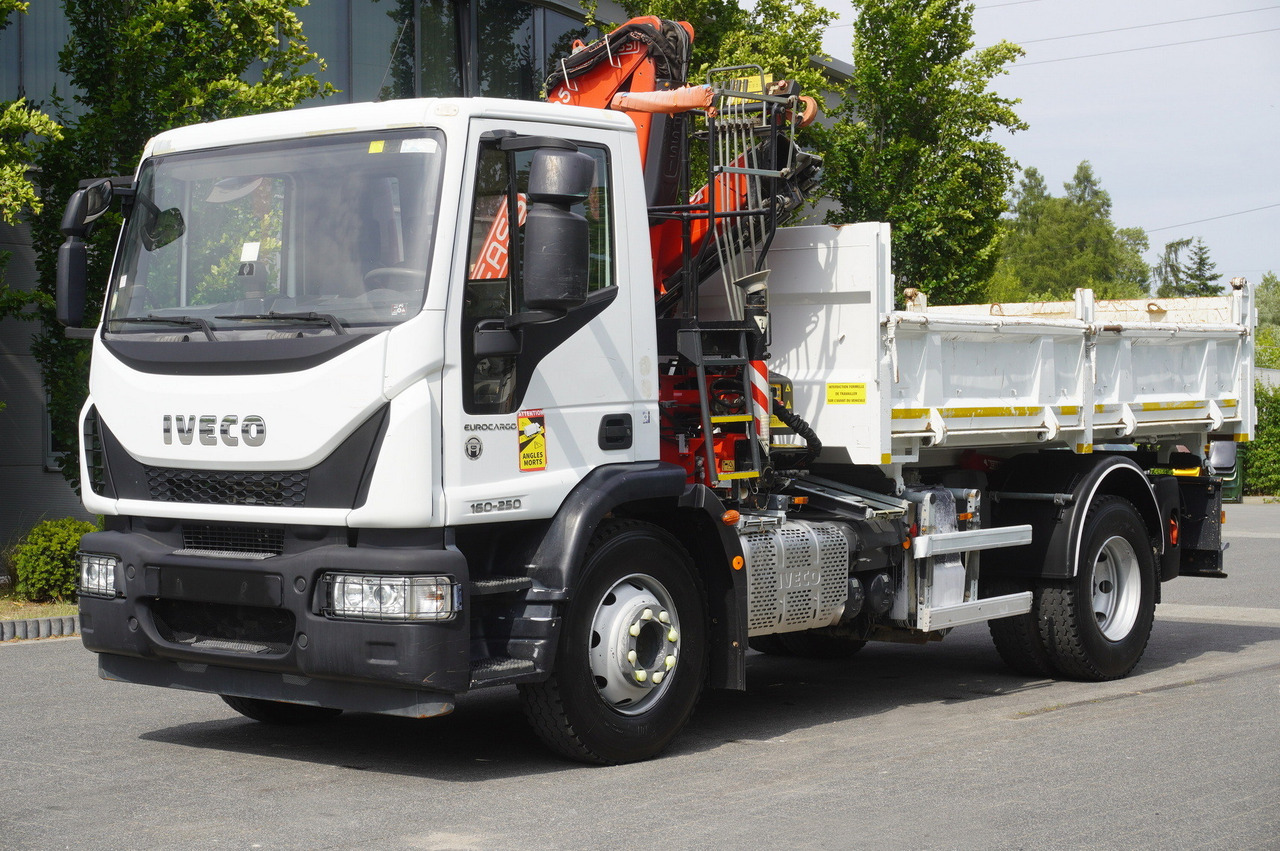 IVECO Eurocargo 160-250 / Fassi F95 crane / 120 tho. km / 3-sided tipper - Sklápač, Auto s hydraulickou rukou: obrázok 3 IVECO Eurocargo 160-250 / Fassi F95 crane / 120 tho. km / 3-sided tipper - Sklápač, Auto s hydraulickou rukou: obrázok 3