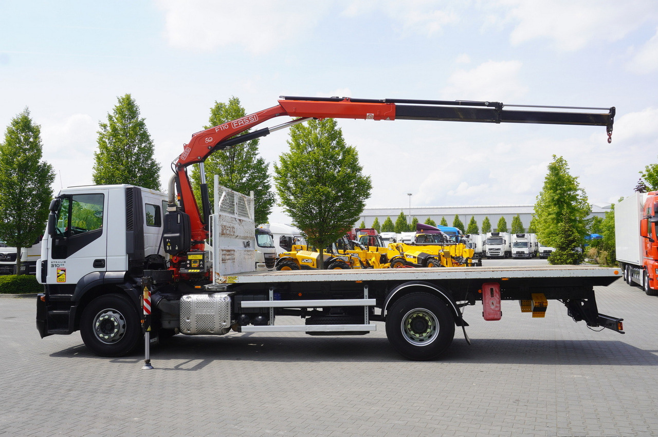 IVECO STRALIS 310 E6 / FASSI F110B / 630 MTH! / 4 t lift cap. / 19 t - Valníkový/ Plošinový nákladný automobil, Auto s hydraulickou rukou: obrázok 4 IVECO STRALIS 310 E6 / FASSI F110B / 630 MTH! / 4 t lift cap. / 19 t - Valníkový/ Plošinový nákladný automobil, Auto s hydraulickou rukou: obrázok 4