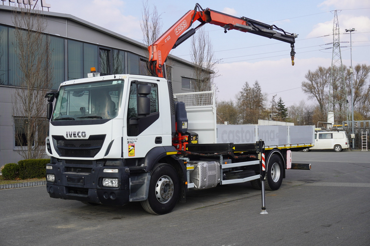 IVECO STRALIS 310 E6 / HDS FASSI 155 6.2 T / 250 thousand km - Valníkový/ Plošinový nákladný automobil, Auto s hydraulickou rukou: obrázok 1 IVECO STRALIS 310 E6 / HDS FASSI 155 6.2 T / 250 thousand km - Valníkový/ Plošinový nákladný automobil, Auto s hydraulickou rukou: obrázok 1
