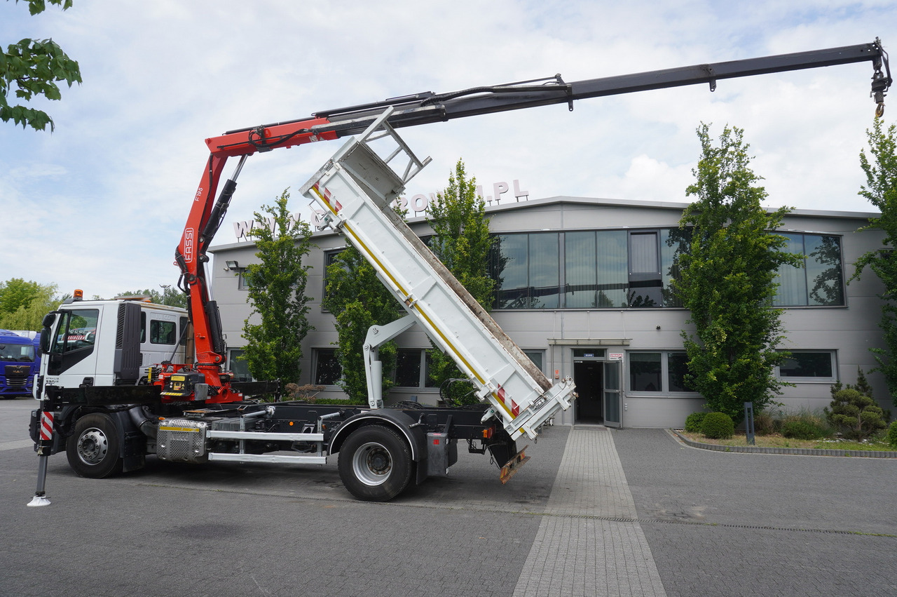 IVECO STRALIS 330 E6 / FASSI 195A 8.5 T / 3-side tipper - Sklápač, Auto s hydraulickou rukou: obrázok 4 IVECO STRALIS 330 E6 / FASSI 195A 8.5 T / 3-side tipper - Sklápač, Auto s hydraulickou rukou: obrázok 4