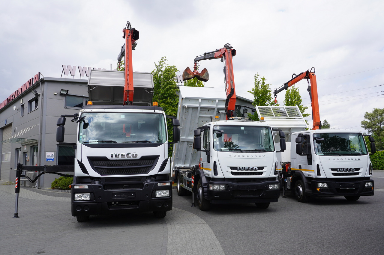 IVECO Stralis 310 E6 / NEW 3-sided tipper / Fassi F135 crane with remote control - Sklápač, Auto s hydraulickou rukou: obrázok 3 IVECO Stralis 310 E6 / NEW 3-sided tipper / Fassi F135 crane with remote control - Sklápač, Auto s hydraulickou rukou: obrázok 3