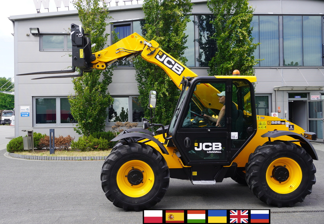 JCB 526-56 AGRI Plus / 5.6 m telescopic loader / joystick - Teleskopický kolesový nakladač: obrázok 1 JCB 526-56 AGRI Plus / 5.6 m telescopic loader / joystick - Teleskopický kolesový nakladač: obrázok 1