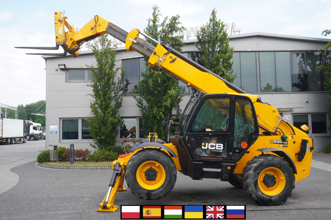 JCB 535-125 / 1500 MTH! / reach 12.5 m / 2021 / 3.5 t - Teleskopický kolesový nakladač: obrázok 1 JCB 535-125 / 1500 MTH! / reach 12.5 m / 2021 / 3.5 t - Teleskopický kolesový nakladač: obrázok 1