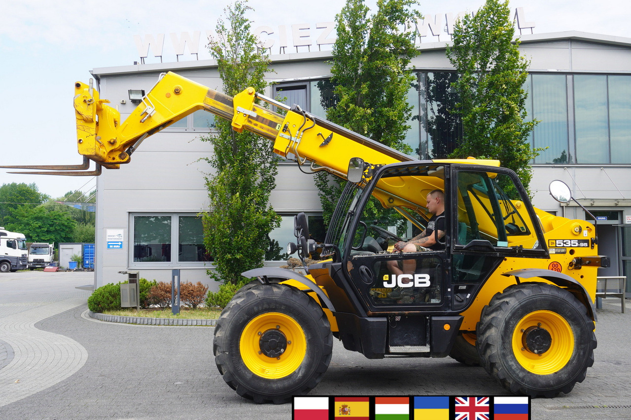 JCB 535-95 / 3.5 T / range 9.5 m / joystick / 2021 - Teleskopický kolesový nakladač: obrázok 1 JCB 535-95 / 3.5 T / range 9.5 m / joystick / 2021 - Teleskopický kolesový nakladač: obrázok 1