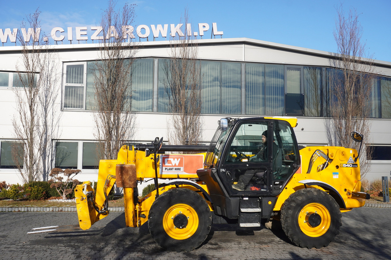 JCB 540-170 Telescopic Loader / 17m / joystick - Kolesový nakladač: obrázok 3 JCB 540-170 Telescopic Loader / 17m / joystick - Kolesový nakladač: obrázok 3