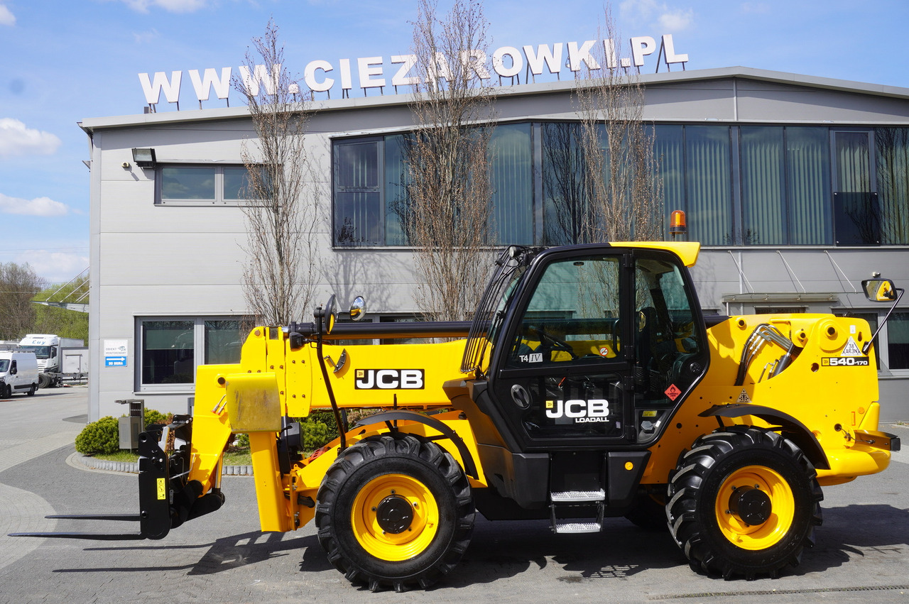JCB 540-170 Telescopic Loader / 17m / joystick - Kolesový nakladač: obrázok 4 JCB 540-170 Telescopic Loader / 17m / joystick - Kolesový nakladač: obrázok 4