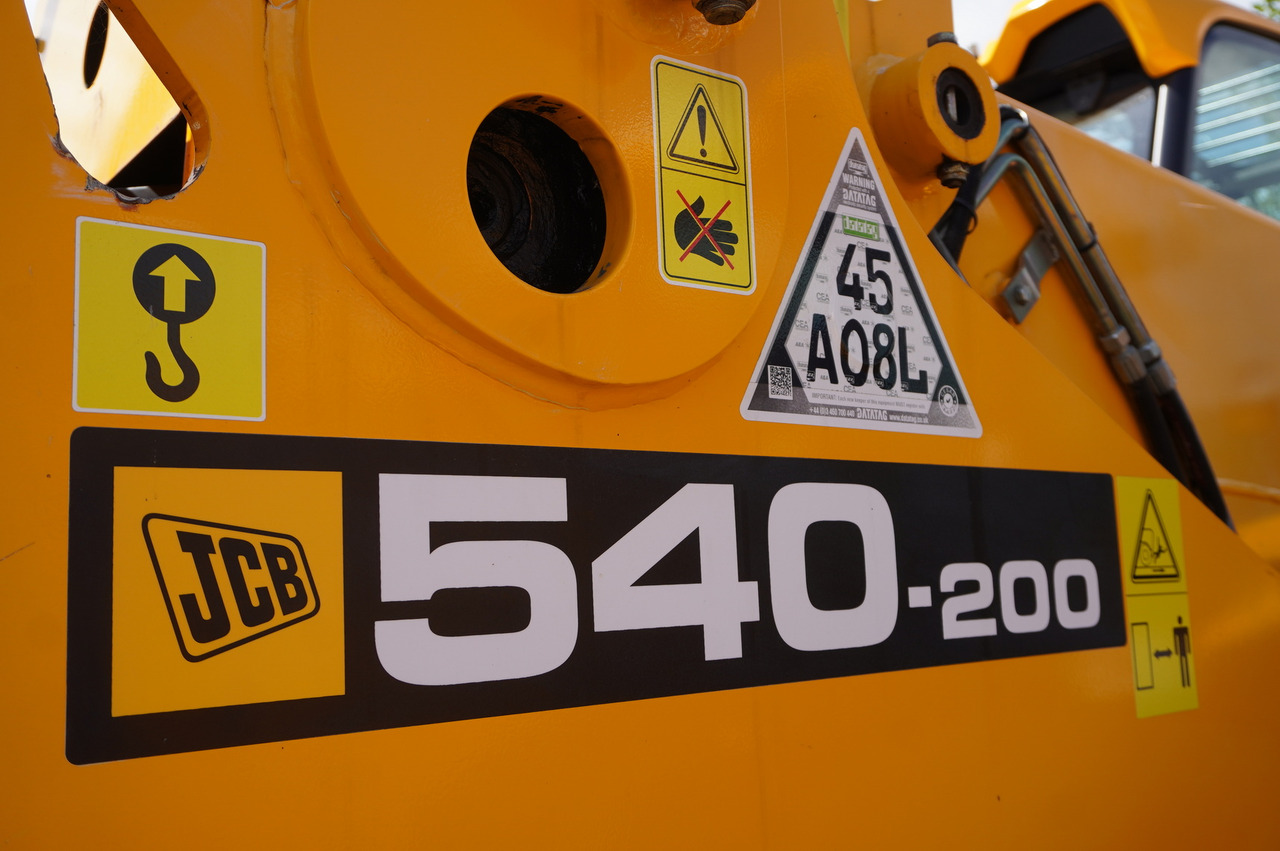 JCB 540-200 Telescopic Loader / 20 m reach / joystick / 2 units - Teleskopický kolesový nakladač: obrázok 5 JCB 540-200 Telescopic Loader / 20 m reach / joystick / 2 units - Teleskopický kolesový nakladač: obrázok 5
