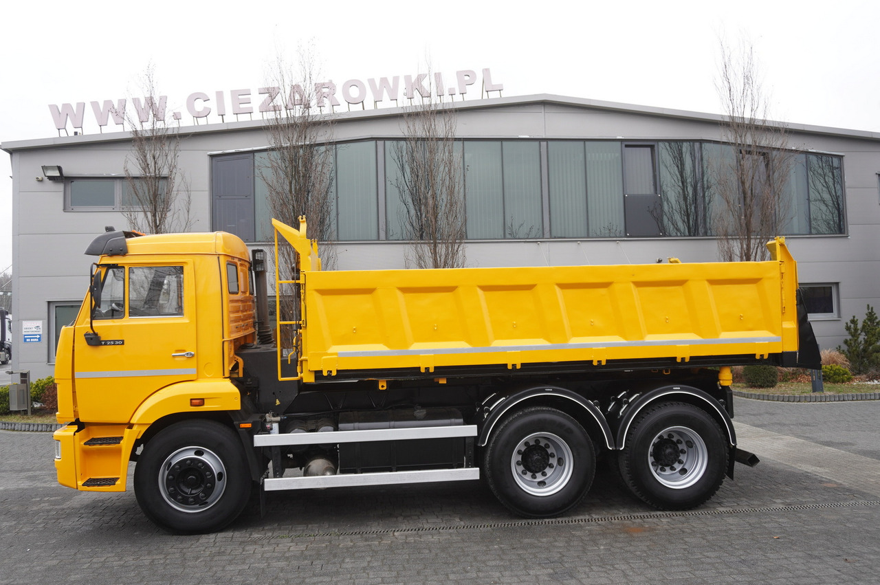 KAMAZ T2530 E5 6×4 / 3-sided tipper - Sklápač, Auto s hydraulickou rukou: obrázok 4 KAMAZ T2530 E5 6×4 / 3-sided tipper - Sklápač, Auto s hydraulickou rukou: obrázok 4