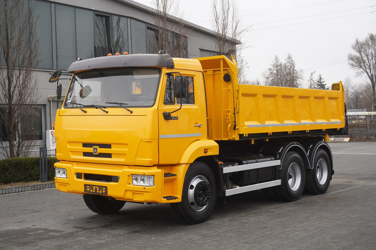 KAMAZ T2530 E5 6×4 / 3-sided tipper - Sklápač, Auto s hydraulickou rukou: obrázok 3 KAMAZ T2530 E5 6×4 / 3-sided tipper - Sklápač, Auto s hydraulickou rukou: obrázok 3