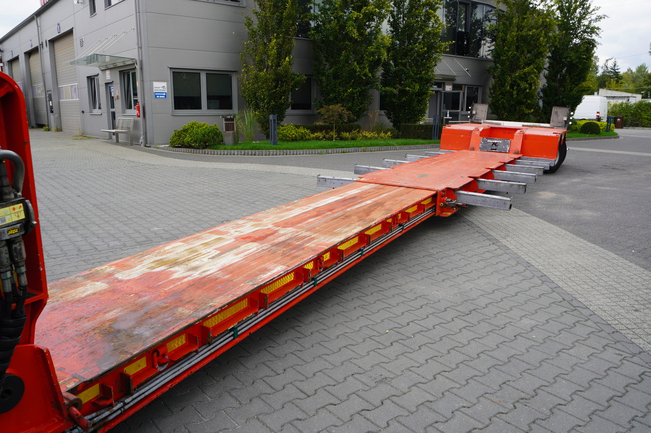 Náves podvalník KÄSSBOHRER LB2 TIEF-BETT low loader semi-trailer / 16.5 m / Extendable semi-trailer / steered axles / 2 units: obrázok 17
