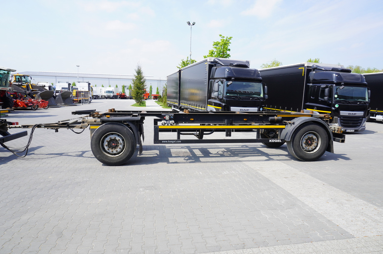 KOGEL AWE 18, two-axle, BDF, 7.5m chassis , air suspension, SAF axles - Príves podvozek: obrázok 3 KOGEL AWE 18, two-axle, BDF, 7.5m chassis , air suspension, SAF axles - Príves podvozek: obrázok 3