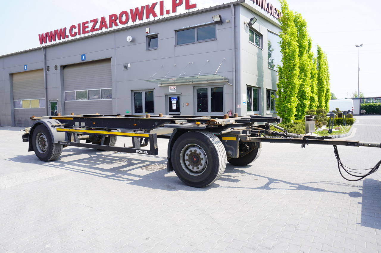 KOGEL AWE 18, two-axle, BDF, 7.5m chassis , air suspension, SAF axles - Príves podvozek: obrázok 1 KOGEL AWE 18, two-axle, BDF, 7.5m chassis , air suspension, SAF axles - Príves podvozek: obrázok 1