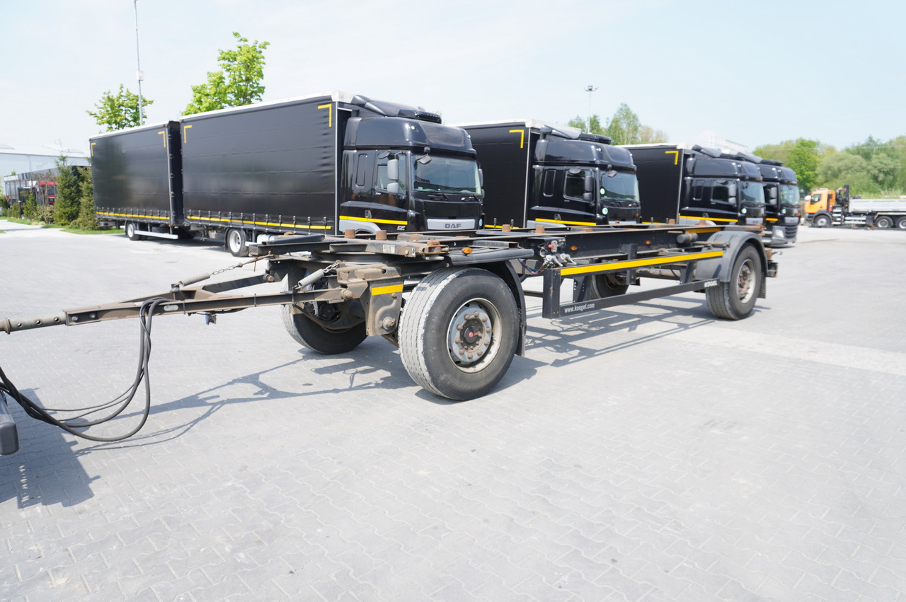 KOGEL AWE 18, two-axle, BDF, 7.5m chassis , air suspension, SAF axles - Príves podvozek: obrázok 2 KOGEL AWE 18, two-axle, BDF, 7.5m chassis , air suspension, SAF axles - Príves podvozek: obrázok 2