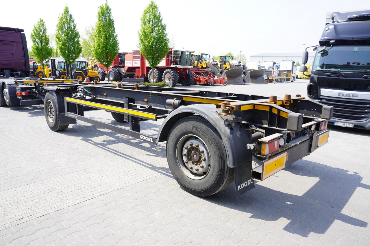 KOGEL AWE 18, two-axle, BDF, 7.5m chassis , air suspension, SAF axles - Príves podvozek: obrázok 4 KOGEL AWE 18, two-axle, BDF, 7.5m chassis , air suspension, SAF axles - Príves podvozek: obrázok 4