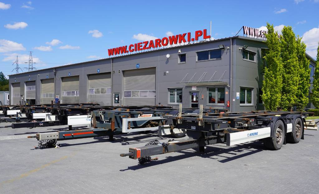 KRONE Trailer Krone BDF / 18 t - Príves preprava kontajnerov/ Výmenná nadstavba: obrázok 1 KRONE Trailer Krone BDF / 18 t - Príves preprava kontajnerov/ Výmenná nadstavba: obrázok 1