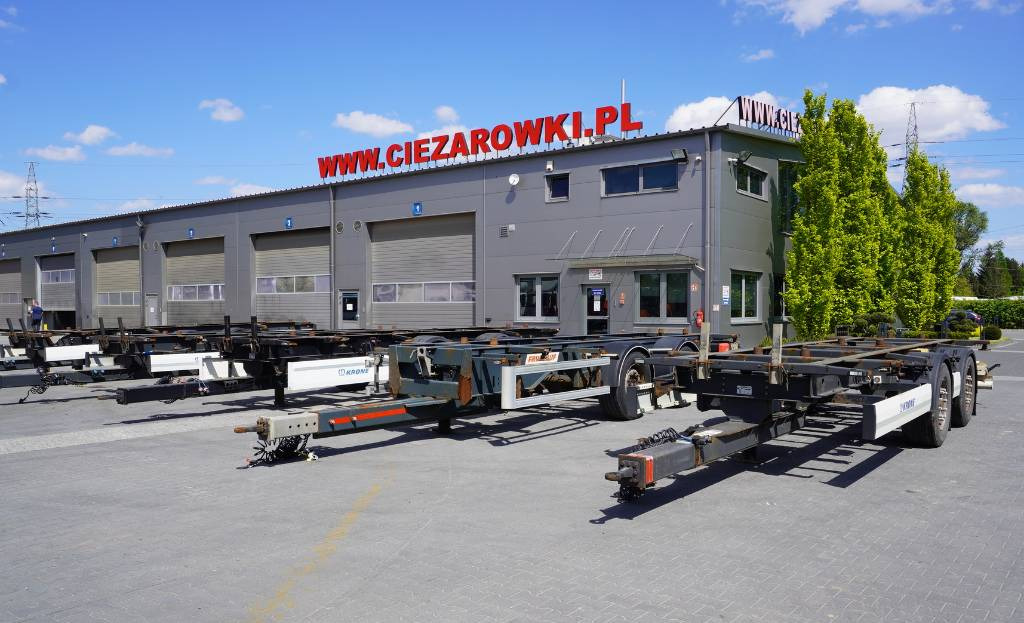 KRONE Trailer Krone BDF / 18 t - Príves preprava kontajnerov/ Výmenná nadstavba: obrázok 2 KRONE Trailer Krone BDF / 18 t - Príves preprava kontajnerov/ Výmenná nadstavba: obrázok 2