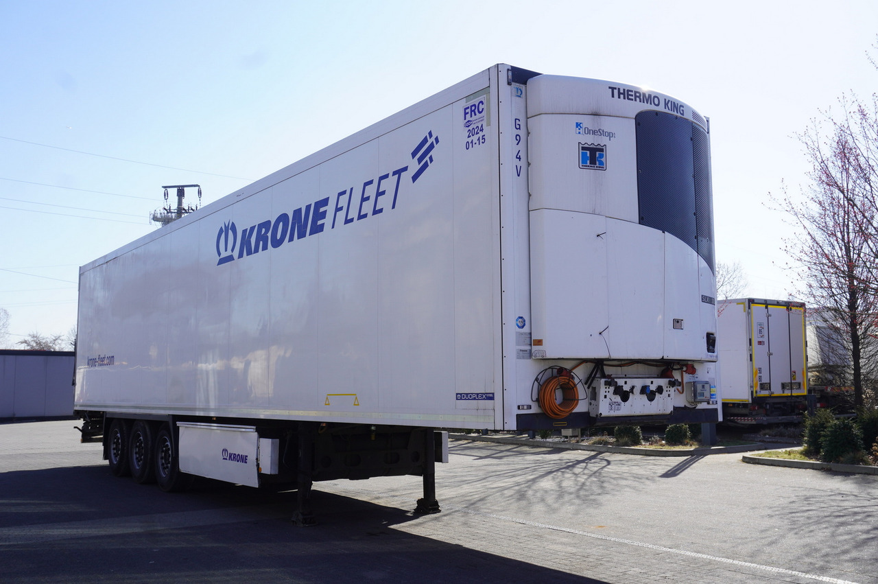 KRONE refrigerated semi-trailer / Thermoking SLXE 300 / 30 tons load capacity - Náves chladírenské: obrázok 1 KRONE refrigerated semi-trailer / Thermoking SLXE 300 / 30 tons load capacity - Náves chladírenské: obrázok 1