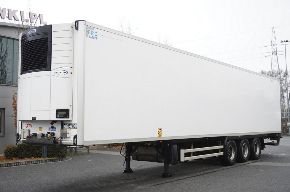 LAMBERET refrigerated semi-trailer / Carrier Vector 1550 unit - Náves chladírenské: obrázok 2 LAMBERET refrigerated semi-trailer / Carrier Vector 1550 unit - Náves chladírenské: obrázok 2