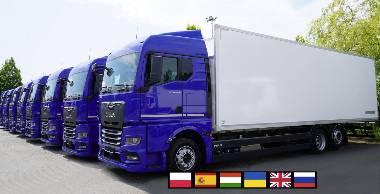 MAN New MAN TGX 26.400 / NEW IGLOOCAR refrigerator 20 pallets / 6×2 / 2024 / 2 units - Izotermický nákladní automobil: obrázok 1 MAN New MAN TGX 26.400 / NEW IGLOOCAR refrigerator 20 pallets / 6×2 / 2024 / 2 units - Izotermický nákladní automobil: obrázok 1