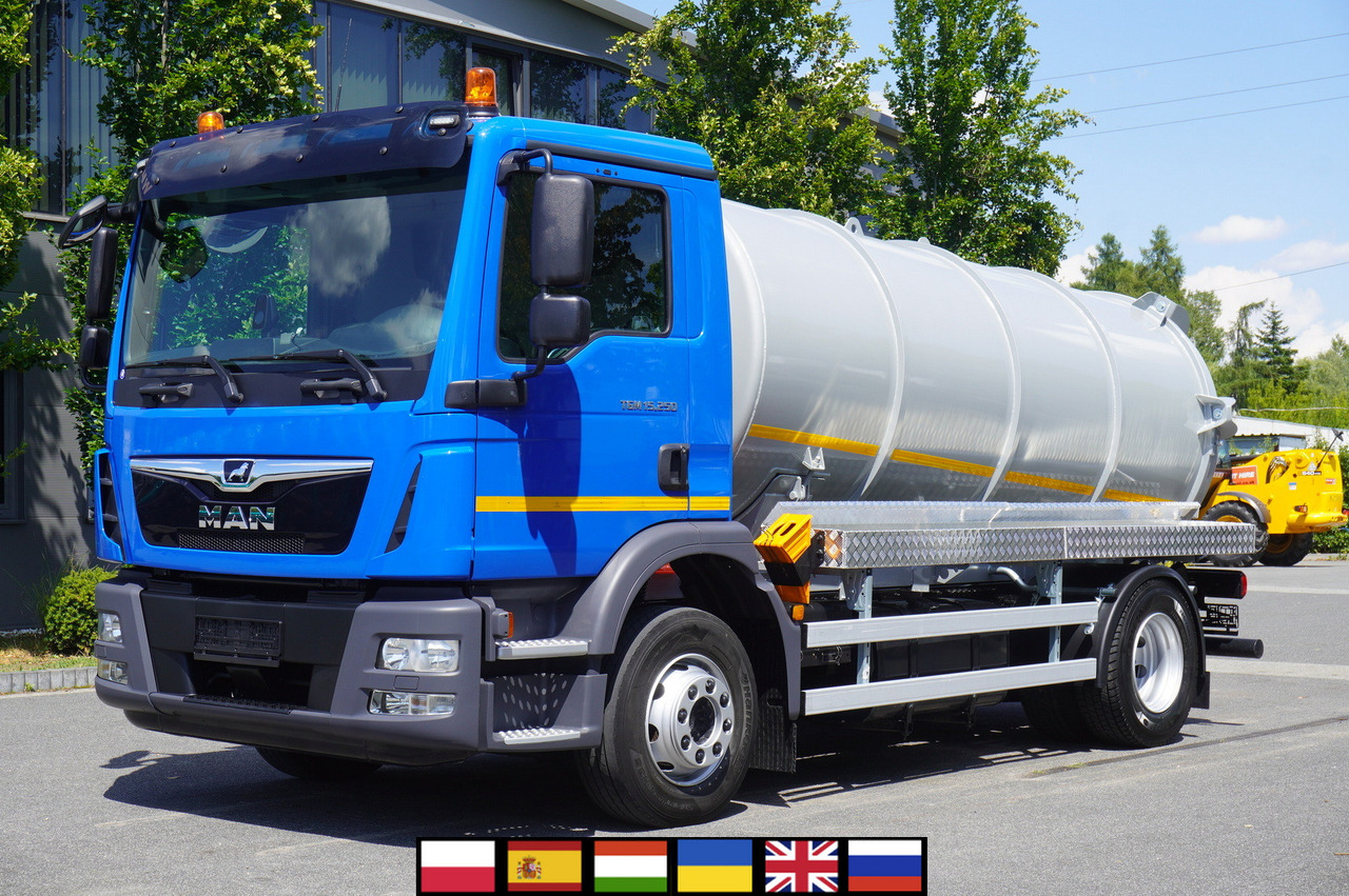 MAN TGM 15.250 / NEW septic tank (07/2025) superstructure 8000 l / 160 tho. km! - Cisternové vozidlo: obrázok 1 MAN TGM 15.250 / NEW septic tank (07/2025) superstructure 8000 l / 160 tho. km! - Cisternové vozidlo: obrázok 1