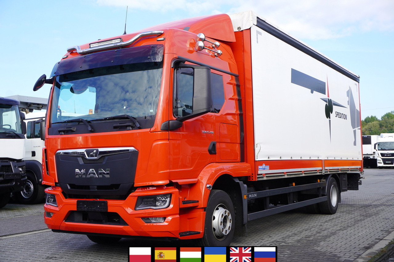 MAN TGM 15.290 / Curtainsider 17 EPAL / 2022 - Plachtové nákladné vozidlo: obrázok 1 MAN TGM 15.290 / Curtainsider 17 EPAL / 2022 - Plachtové nákladné vozidlo: obrázok 1