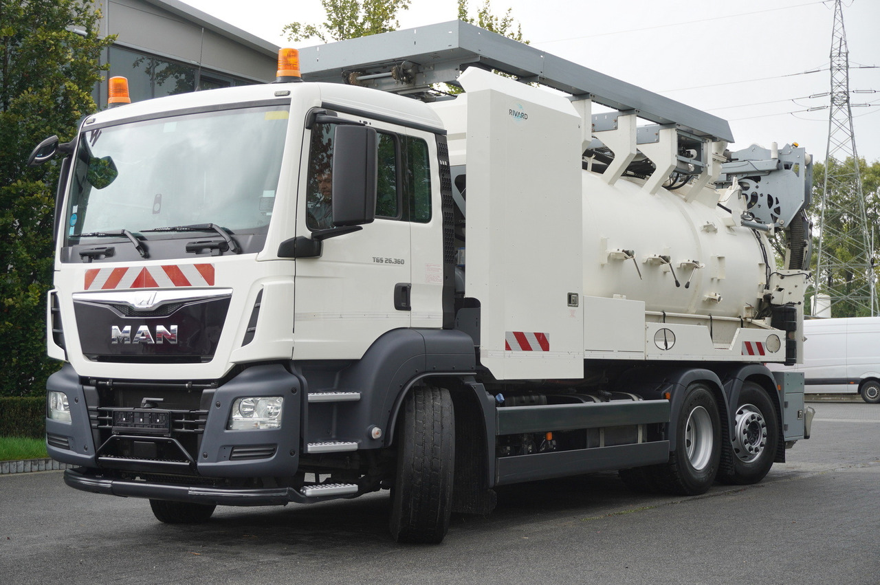 MAN TGS 26.360 E6 / RIVARD sewage cleaner 18 m3 / 180 tho. km / steering axle / 2 units - Fekálne vozidlo: obrázok 2 MAN TGS 26.360 E6 / RIVARD sewage cleaner 18 m3 / 180 tho. km / steering axle / 2 units - Fekálne vozidlo: obrázok 2