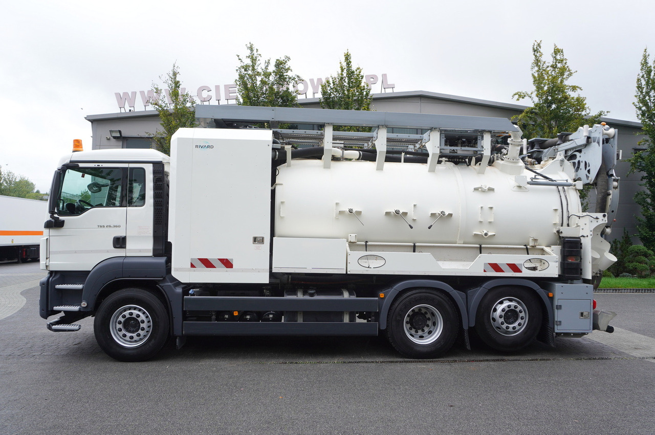 MAN TGS 26.360 E6 / RIVARD sewage cleaner 18 m3 / 90 tho. km / steering axle / 2 units - Fekálne vozidlo: obrázok 3 MAN TGS 26.360 E6 / RIVARD sewage cleaner 18 m3 / 90 tho. km / steering axle / 2 units - Fekálne vozidlo: obrázok 3