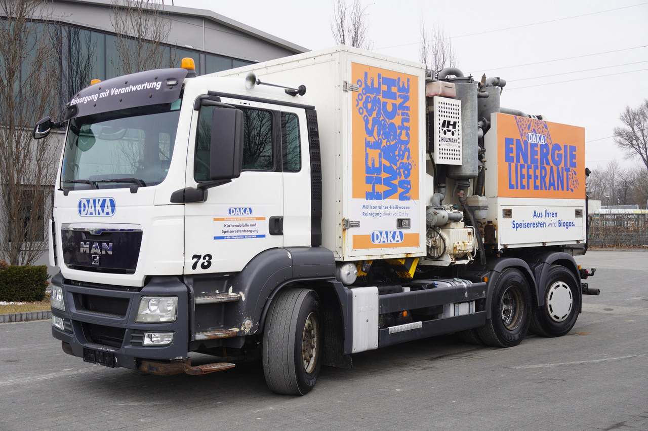 MAN TGS 26.360 / Holzmann Fahrzeugbau HBS 28/120.00 kitchen waste vehicle / Euro 5 - Auto na odvoz odpadu: obrázok 1 MAN TGS 26.360 / Holzmann Fahrzeugbau HBS 28/120.00 kitchen waste vehicle / Euro 5 - Auto na odvoz odpadu: obrázok 1