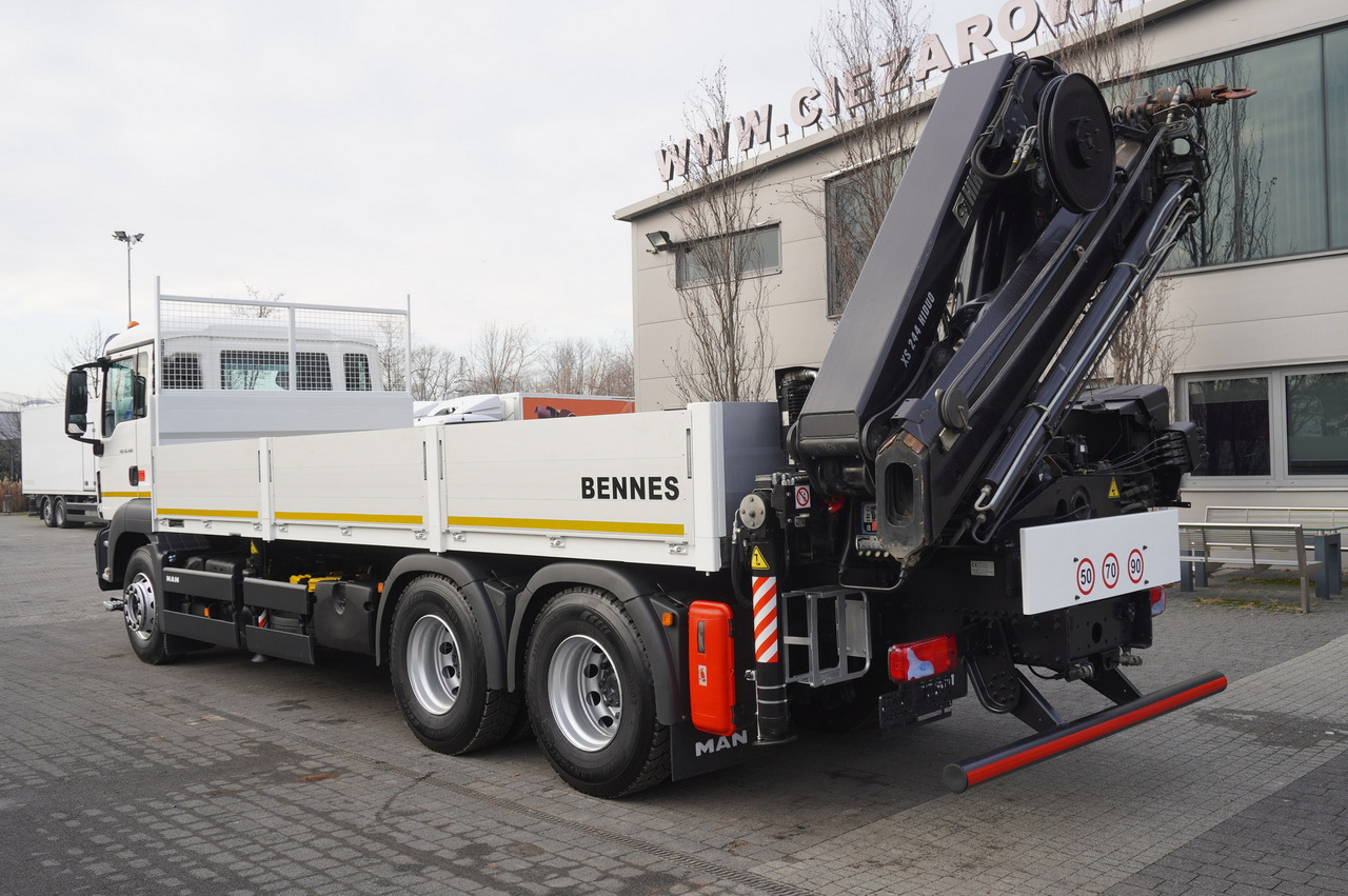MAN TGS 26.400 / HDS HIAB 244 EP-4 HIDUO 8500 kg / 6x4 - Valníkový/ Plošinový nákladný automobil, Auto s hydraulickou rukou: obrázok 3 MAN TGS 26.400 / HDS HIAB 244 EP-4 HIDUO 8500 kg / 6x4 - Valníkový/ Plošinový nákladný automobil, Auto s hydraulickou rukou: obrázok 3