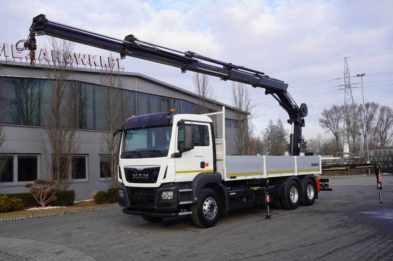 MAN TGS 26.400 / HDS HIAB 244 EP-4 HIDUO 8500 kg / 6x4 - Valníkový/ Plošinový nákladný automobil, Auto s hydraulickou rukou: obrázok 1 MAN TGS 26.400 / HDS HIAB 244 EP-4 HIDUO 8500 kg / 6x4 - Valníkový/ Plošinový nákladný automobil, Auto s hydraulickou rukou: obrázok 1