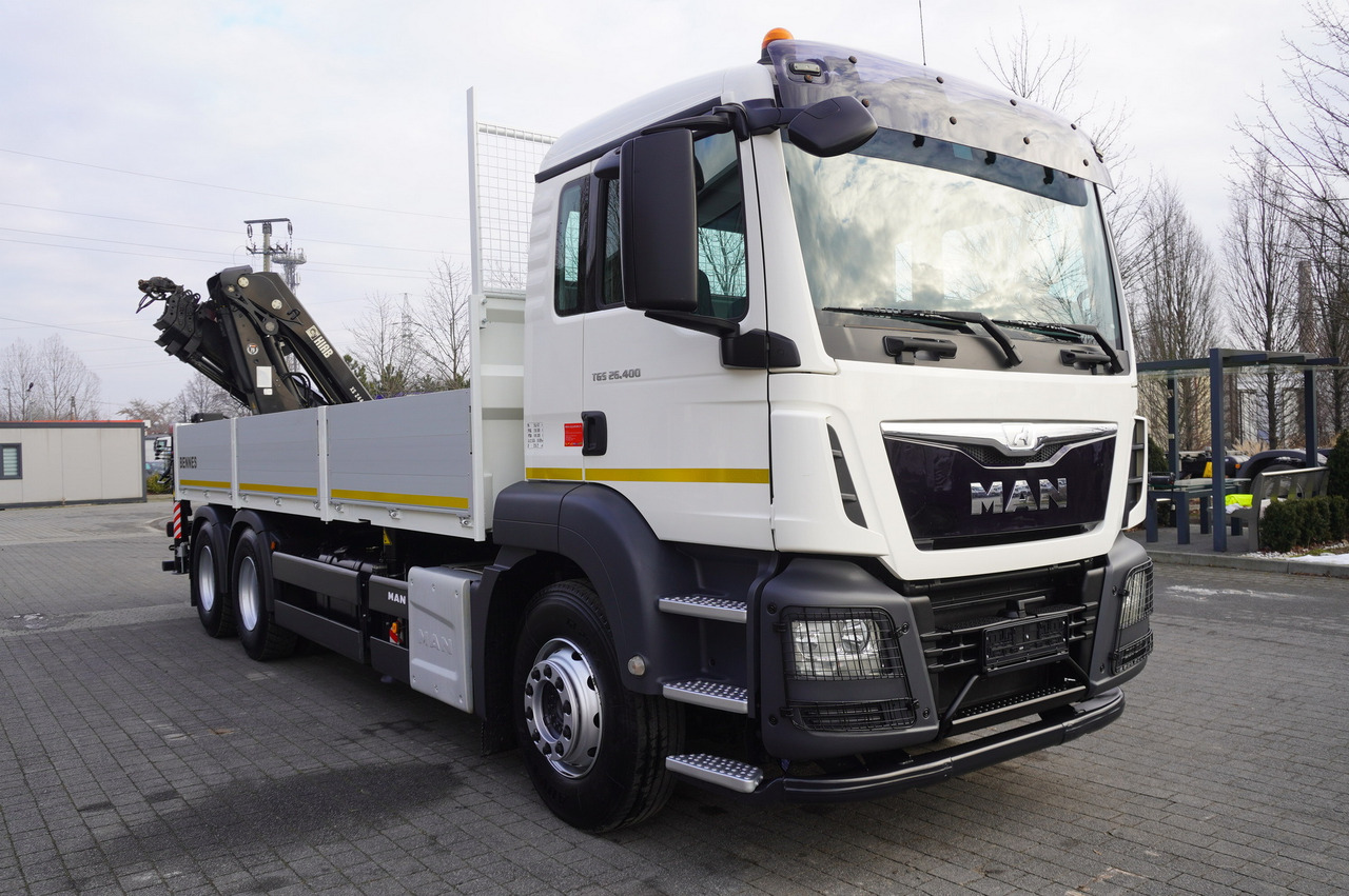 MAN TGS 26.400 / HDS HIAB 244 EP-4 HIDUO 8500 kg / 6x4 - Valníkový/ Plošinový nákladný automobil, Auto s hydraulickou rukou: obrázok 5 MAN TGS 26.400 / HDS HIAB 244 EP-4 HIDUO 8500 kg / 6x4 - Valníkový/ Plošinový nákladný automobil, Auto s hydraulickou rukou: obrázok 5