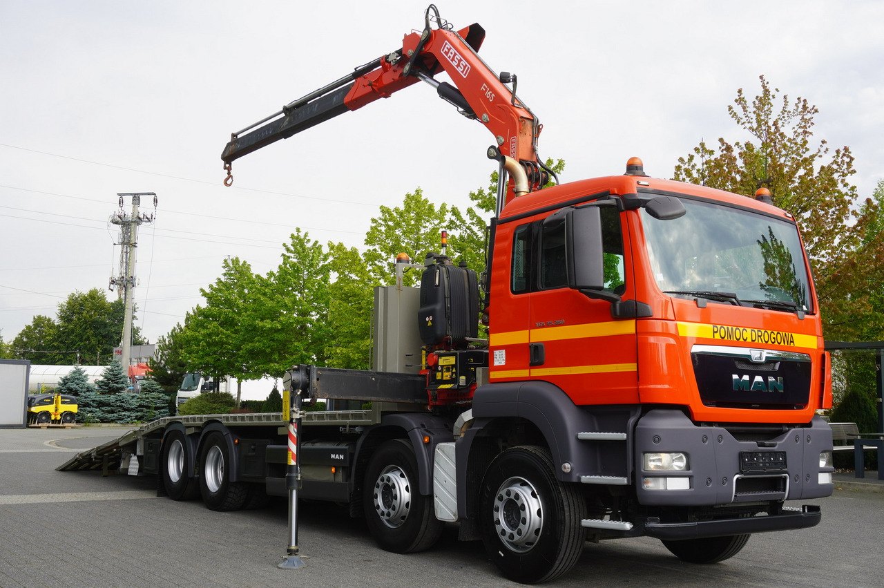 MAN TGS 35.360 E5 8x2 / FASSI F165 / 5.4 T cap. / 8.25 m reach - Odťahovy voz: obrázok 2 MAN TGS 35.360 E5 8x2 / FASSI F165 / 5.4 T cap. / 8.25 m reach - Odťahovy voz: obrázok 2