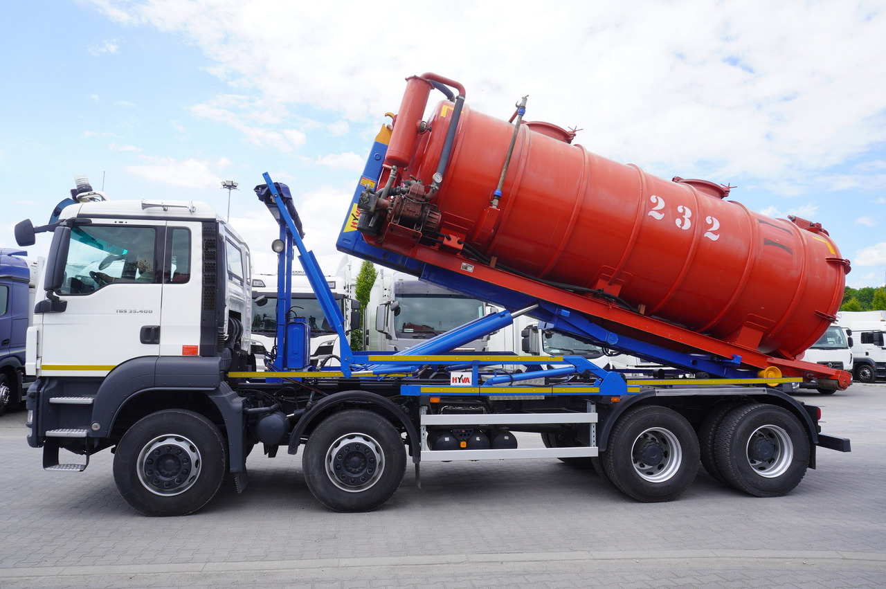 MAN TGS 35.400 8 × 4 E5 / HYVA HOOK LIFT 32.56 SE / Septic barrel 13000 L - Fekálny náves: obrázok 3 MAN TGS 35.400 8 × 4 E5 / HYVA HOOK LIFT 32.56 SE / Septic barrel 13000 L - Fekálny náves: obrázok 3