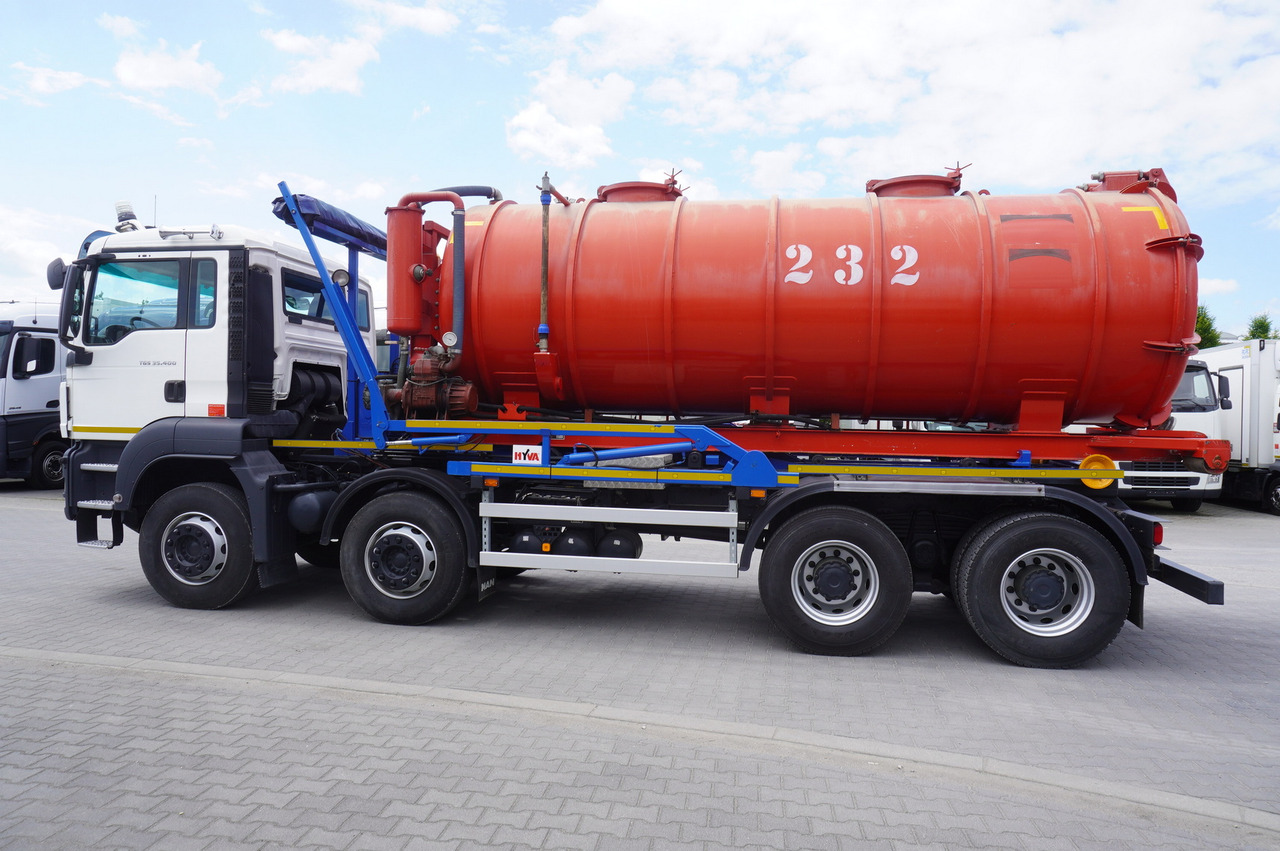 MAN TGS 35.400 8 × 4 E5 / HYVA HOOK LIFT 32.56 SE / Septic barrel 13000 L - Fekálny náves: obrázok 4 MAN TGS 35.400 8 × 4 E5 / HYVA HOOK LIFT 32.56 SE / Septic barrel 13000 L - Fekálny náves: obrázok 4