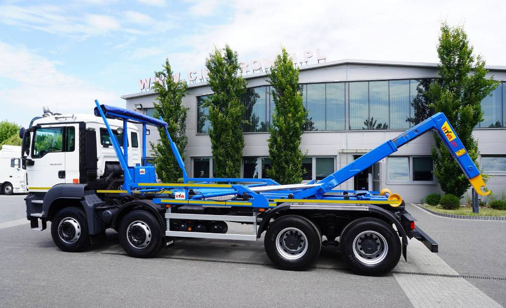 MAN TGS 35.400 8×4 HYVA LIFT 32.56 SE hooklift - Hákový nosič kontajnerov: obrázok 3 MAN TGS 35.400 8×4 HYVA LIFT 32.56 SE hooklift - Hákový nosič kontajnerov: obrázok 3