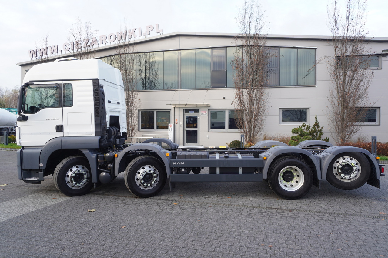 MAN TGS 35.420 8×2 / Chassis 6.4 m / 3 steered axles - Podvozek s kabinou, Auto s hydraulickou rukou: obrázok 4 MAN TGS 35.420 8×2 / Chassis 6.4 m / 3 steered axles - Podvozek s kabinou, Auto s hydraulickou rukou: obrázok 4
