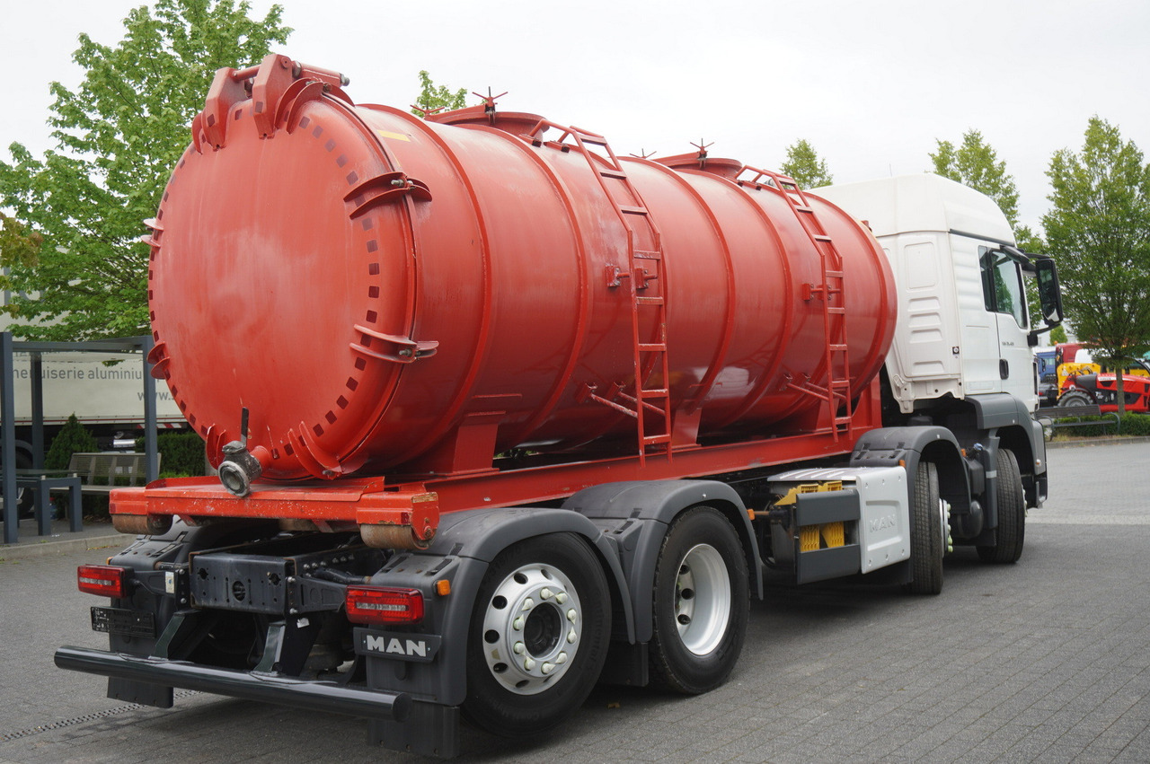 MAN TGS 35.420 8×2 / NEW septic barrel 13000 L / 3 steered axles - Fekálny náves: obrázok 4 MAN TGS 35.420 8×2 / NEW septic barrel 13000 L / 3 steered axles - Fekálny náves: obrázok 4