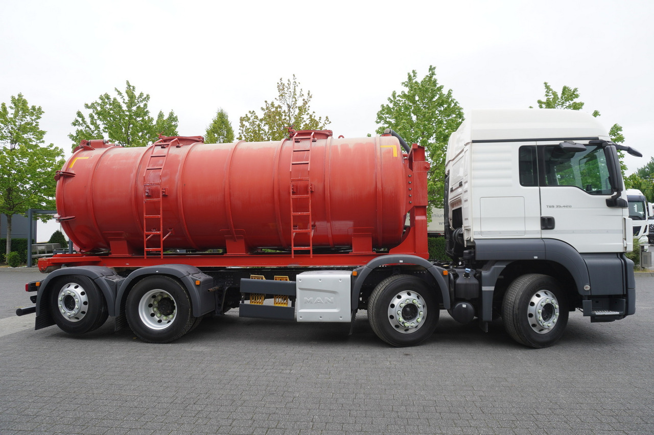 MAN TGS 35.420 8×2 / NEW septic barrel 13000 L / 3 steered axles - Cisternové vozidlo: obrázok 5 MAN TGS 35.420 8×2 / NEW septic barrel 13000 L / 3 steered axles - Cisternové vozidlo: obrázok 5