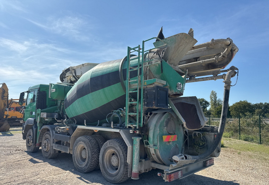 MAN TGS 35.480 8x4 Concrete Mixer Pump truck / Putzmeister M24-3 / 1600 MTH! - Autočerpadlo: obrázok 4 MAN TGS 35.480 8x4 Concrete Mixer Pump truck / Putzmeister M24-3 / 1600 MTH! - Autočerpadlo: obrázok 4
