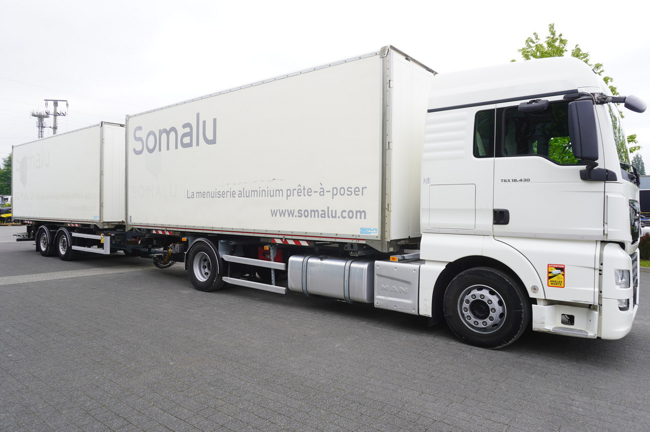 MAN TGX 18.430 / 18 EPAL box / Fruehauf 18 EPAL box trailer / 2021 - Skříňový nákladní auto: obrázok 4 MAN TGX 18.430 / 18 EPAL box / Fruehauf 18 EPAL box trailer / 2021 - Skříňový nákladní auto: obrázok 4