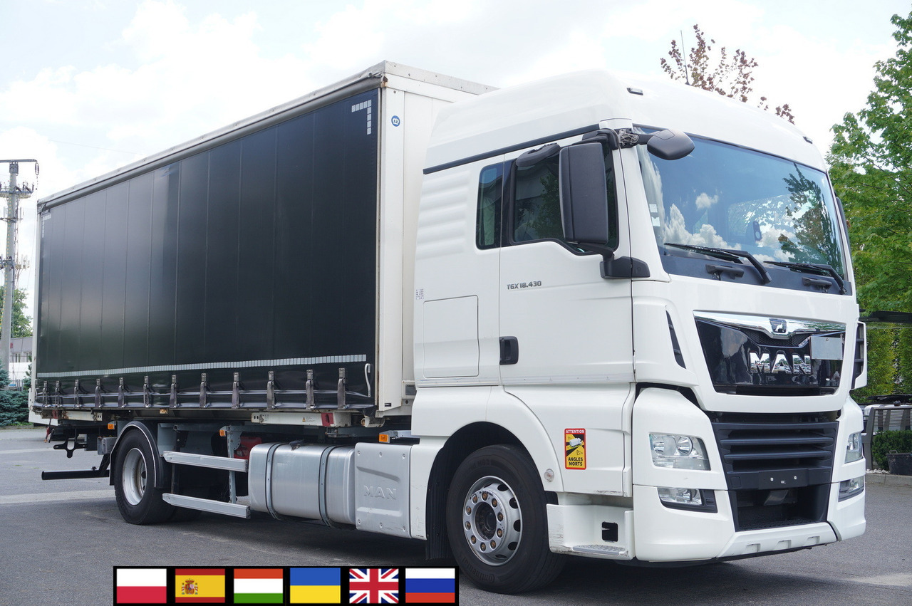 MAN TGX 18.430 / Curtainsider 18 EPAL / sleeping cab / 2021 - Plachtové nákladné vozidlo: obrázok 1 MAN TGX 18.430 / Curtainsider 18 EPAL / sleeping cab / 2021 - Plachtové nákladné vozidlo: obrázok 1