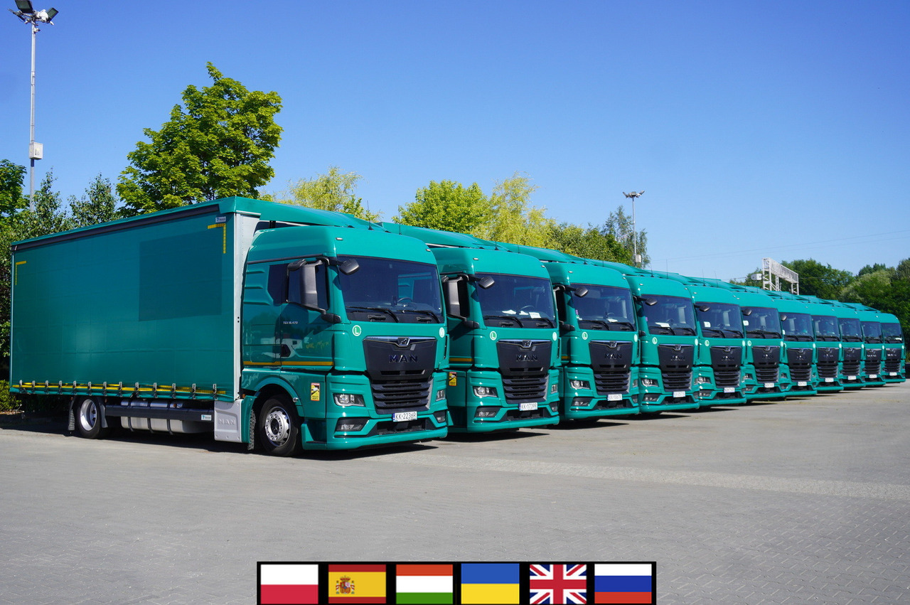 MAN TGX 18.470 / 2022 / Curtainsider 19 EPAL / Retarder / 15 units - Plachtové nákladné vozidlo: obrázok 1 MAN TGX 18.470 / 2022 / Curtainsider 19 EPAL / Retarder / 15 units - Plachtové nákladné vozidlo: obrázok 1