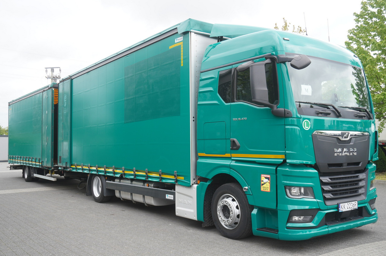 MAN TGX 18.470 / Trailer 19 EPAL / Curtainsider 19 EPAL / 2022 / Retarder / 15 units - Plachtové nákladné vozidlo: obrázok 2 MAN TGX 18.470 / Trailer 19 EPAL / Curtainsider 19 EPAL / 2022 / Retarder / 15 units - Plachtové nákladné vozidlo: obrázok 2