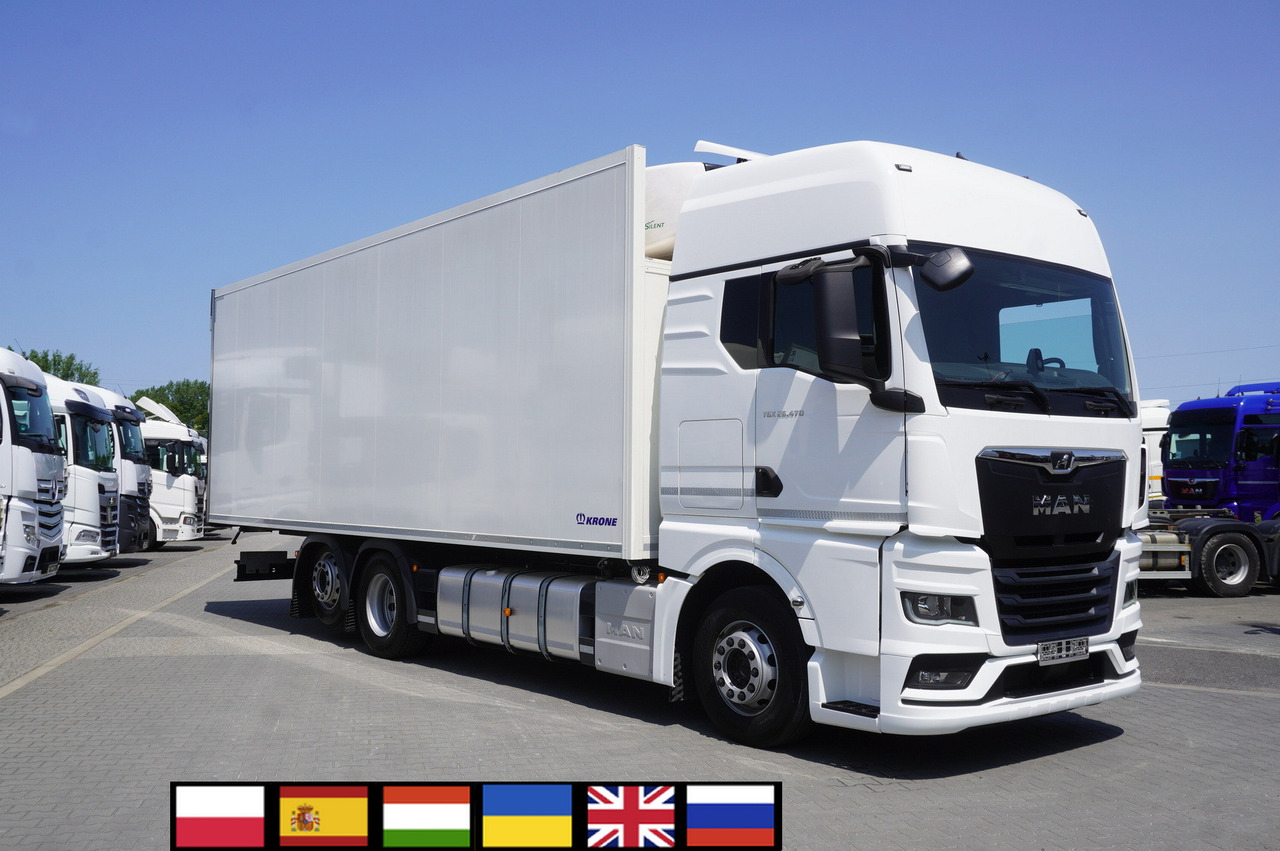 MAN TGX 26.470 / 2022 / Krone Refrigerator 40 EPAL Multitemp Dopplestock / Carrier Supra 950 MT - Chladirenské nákladné vozidlo: obrázok 1 MAN TGX 26.470 / 2022 / Krone Refrigerator 40 EPAL Multitemp Dopplestock / Carrier Supra 950 MT - Chladirenské nákladné vozidlo: obrázok 1